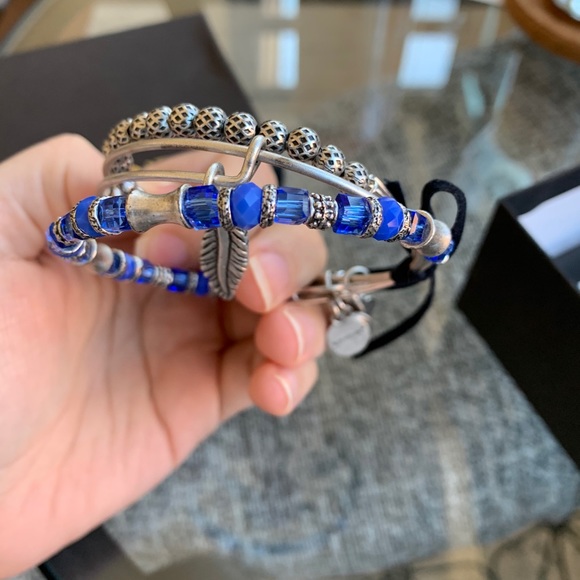 Brand New Alex and Ani Bangle Set - Picture 2 of 4